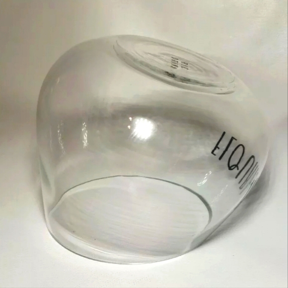 Rae Dunn - FLOURISH Flower Glass Plant Terrarium Vase Bowl - Picture 4 of 5